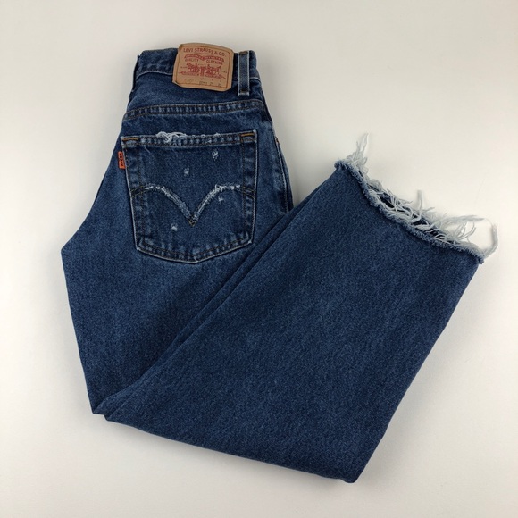 Vintage LEVI'S Orange Tab Custom Jeans REQUESTED!! - Picture 4 of 8